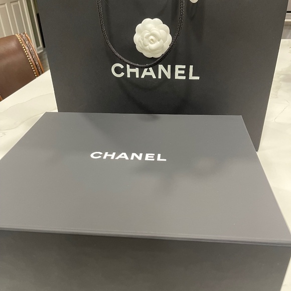 Chanel Black Tweed Wool Flap Bad with Handle - Picture 1 of 7